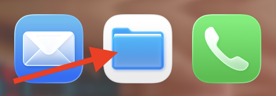 Apple Files app icon