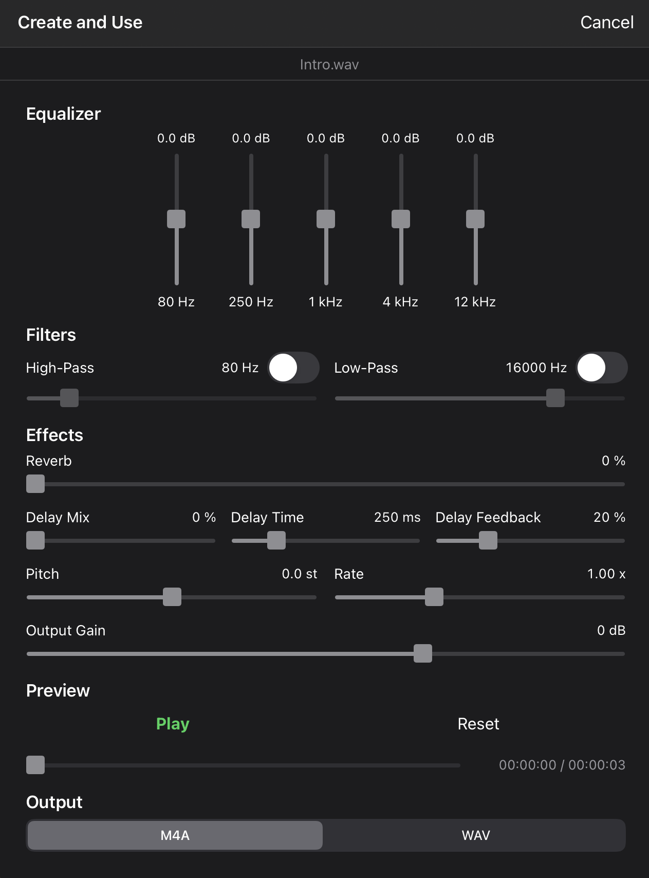Audio Editor