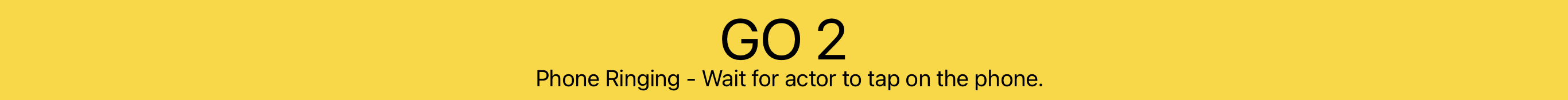Go button