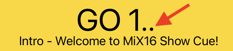 GO playback mode - two dots